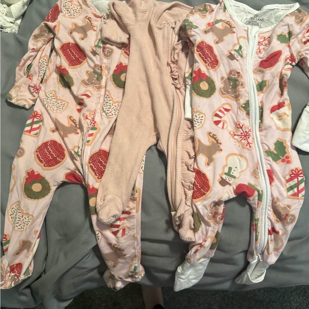 Caden Lane Pink Holiday Pajamas